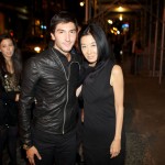 Vera Wang and Evan Lysacek