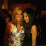 With Denise Rich at DKMS event