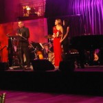 On stage after presenting to Bernd Beetz