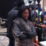 On Set Vera Wang on set