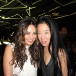 With Mila Kunis at MOCA