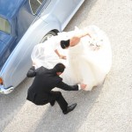 Real Wedding Bride and Groom