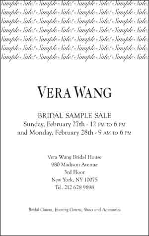 Sample Sale