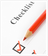 Wedding checklist