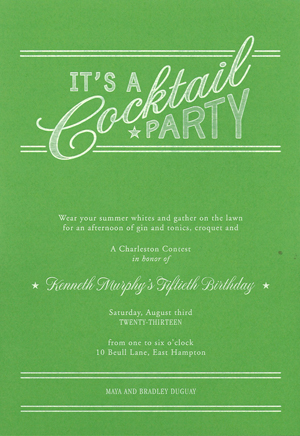 Something Green Green Stationery