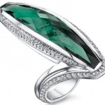 Tourmaline and diamond ring by Mark Schneider Design