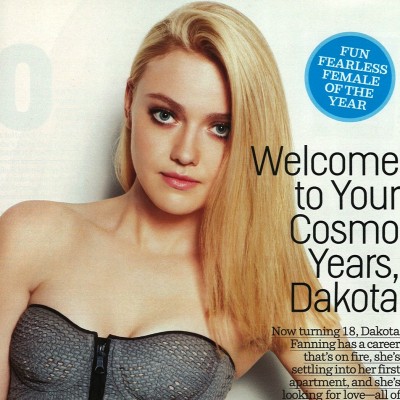 Story:  "Welcome to Your Cosmo Years, Dakota" Editor: Michelle McCool Photographer: Matt Jones