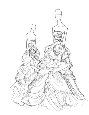 Gisele Sketch