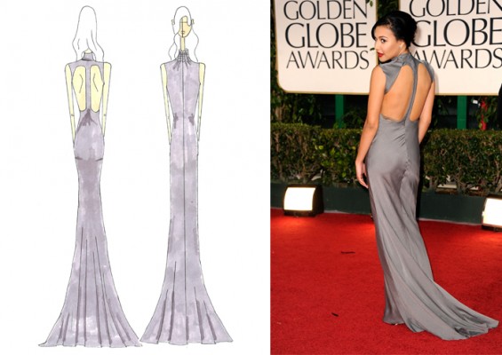 Naya: From Sketch to Dress